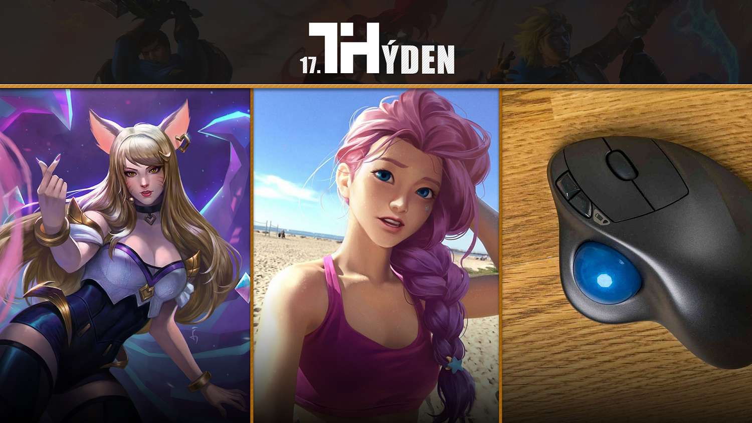 Novinky z uplynulého THýdne: láska k lolku, influencerka jako šampion a podivné strategie