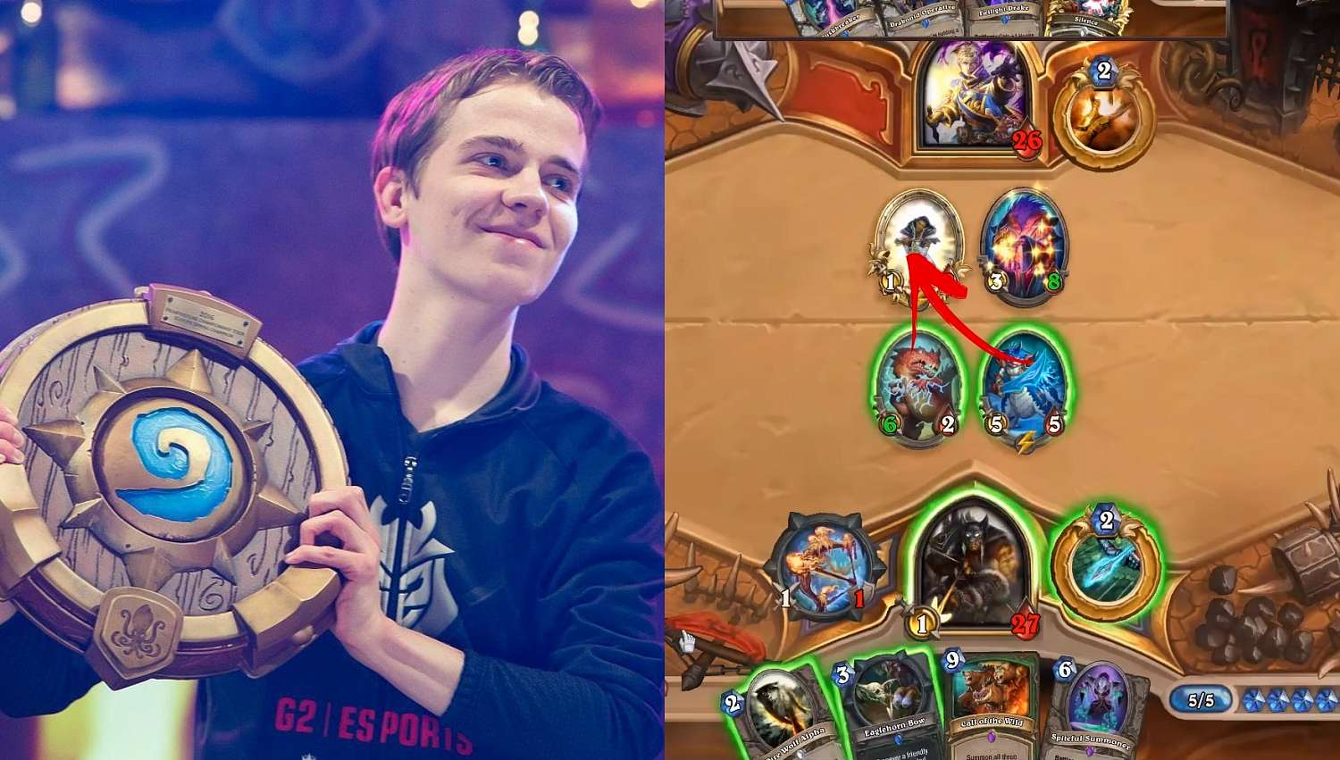 Aký je správny play? Thijs a jeho Dragon Priest priniesli poriadne zamotanú hádanku