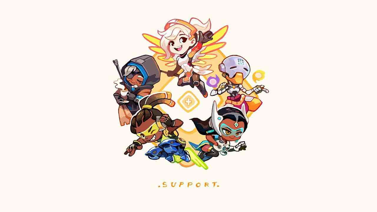 Nižší skill rating pro supporty