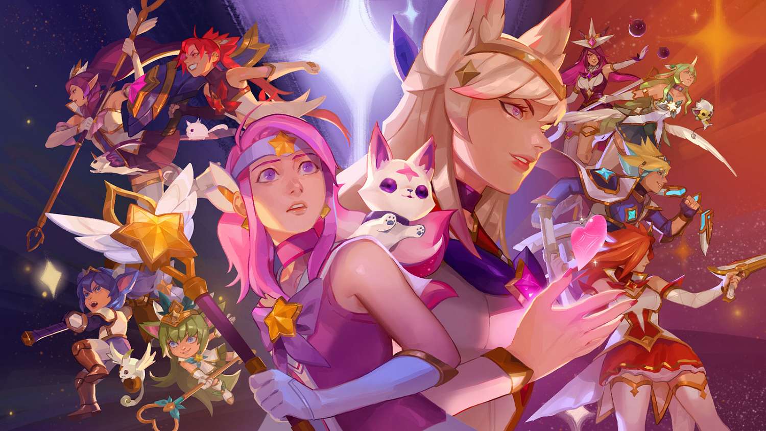 [Návrhy skinů] Star Guardian - vtipná edice