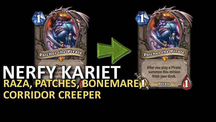 Patches, Raza, Corridor Creeper a Bonemare dostávajú masívny nerf v najbližšom patchi