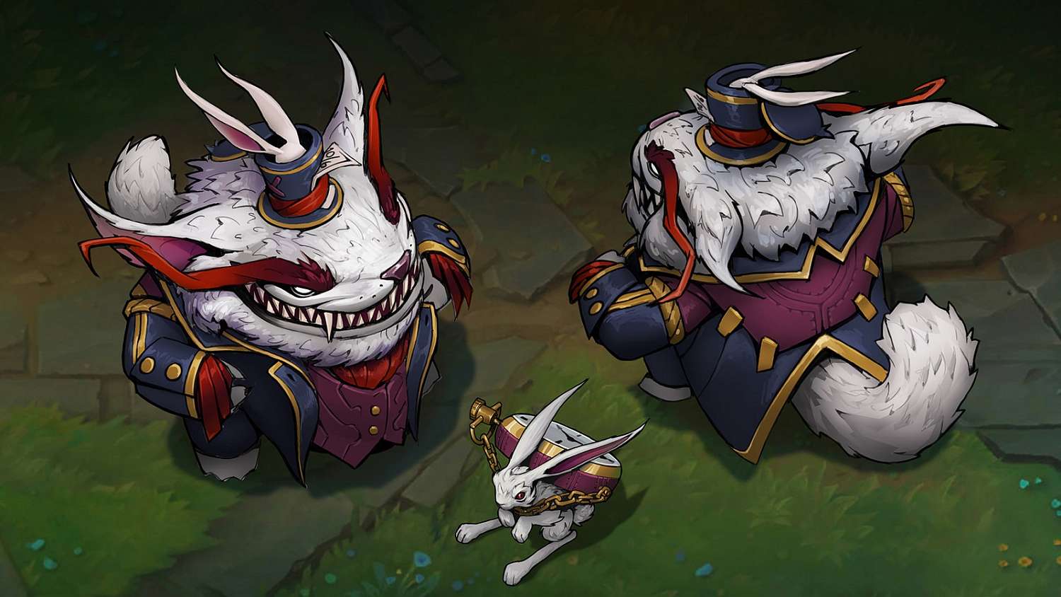 [Návrh skinu] Tahm Kench in Wonderland