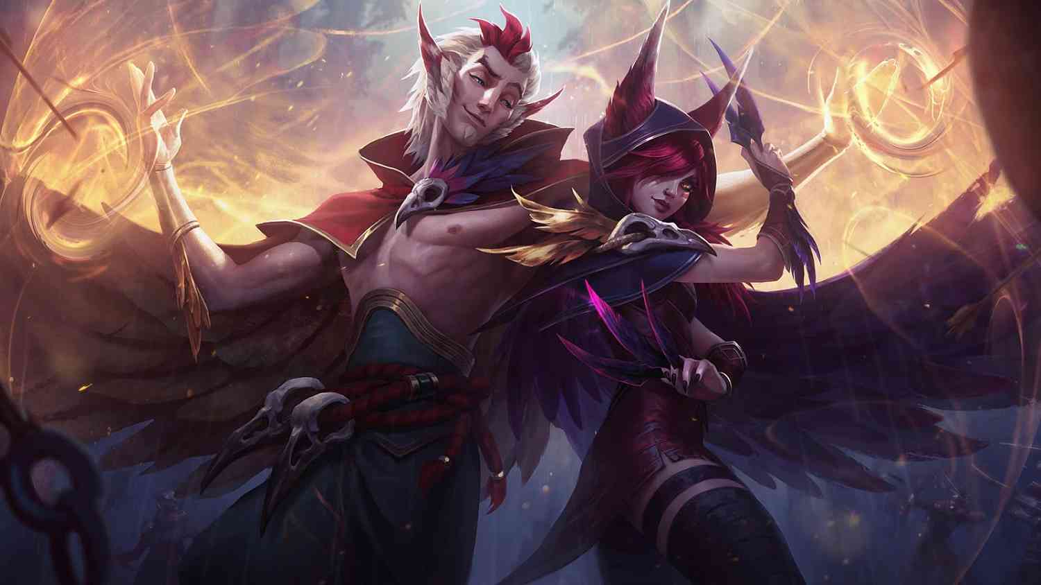 Dva noví šampioni - Rakan a Xayah