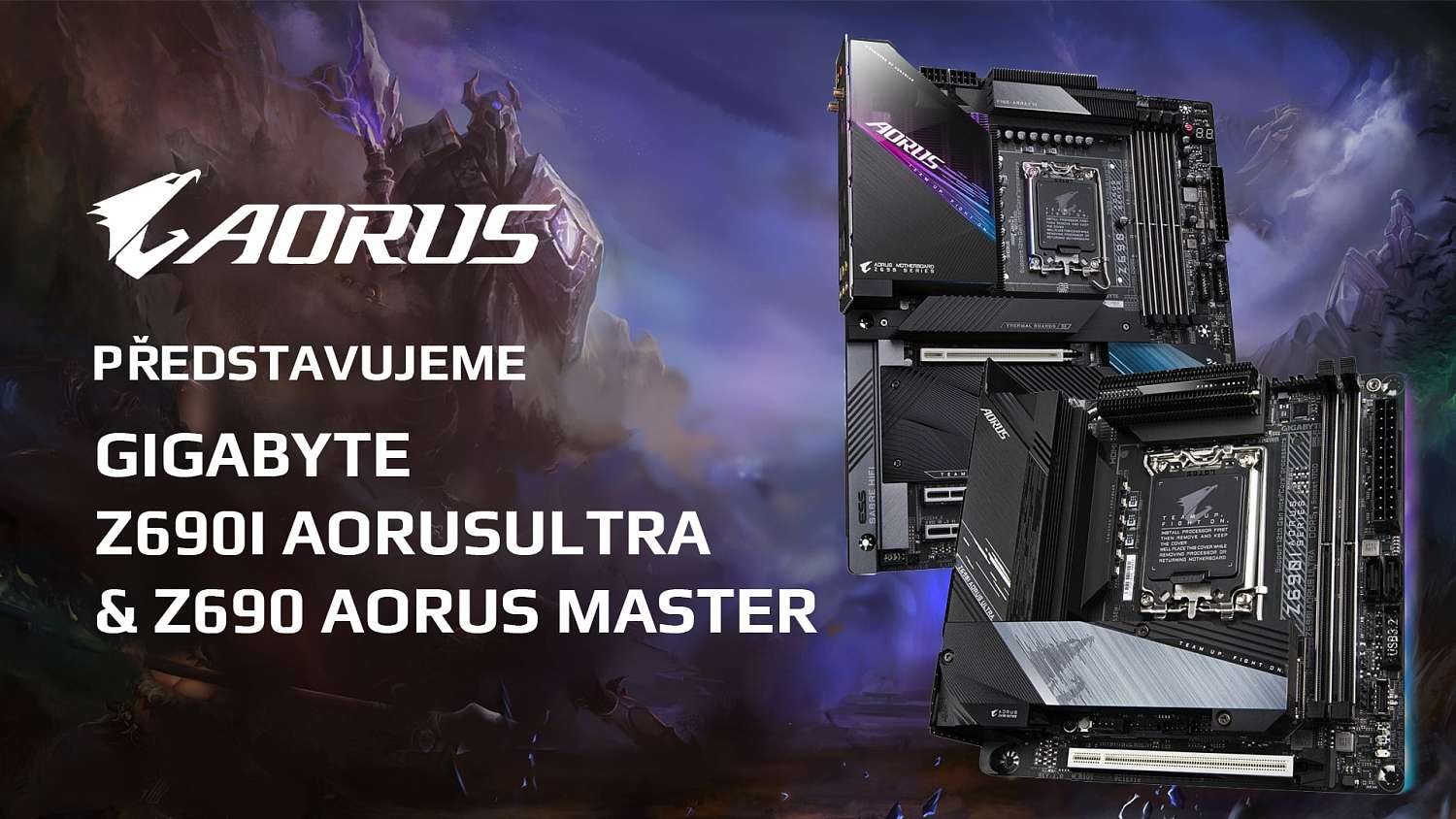 Dostaňte z nových Intel procesorů maximum se základními deskami AORUS od GIGABYTE