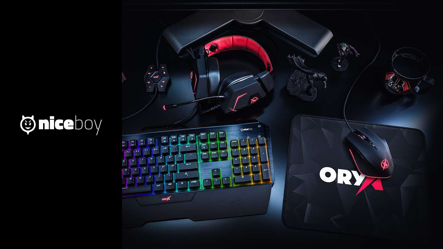 Herní periferie Niceboy ORYX s extra slevou až 20 %