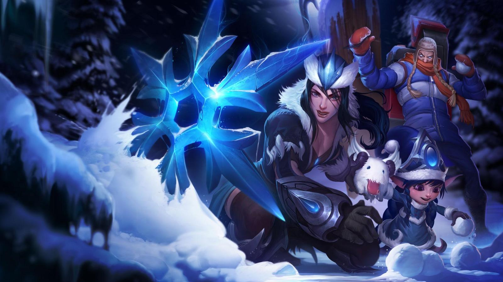 Zimní skiny jsou zpět! První ukázka včetně Victorious skinu za rankedy