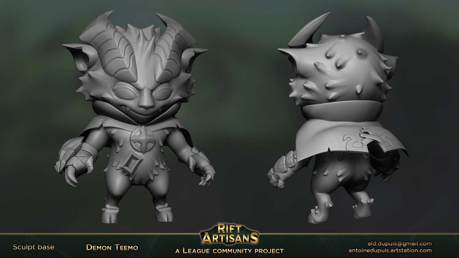 [Návrh skinu] Demon Teemo