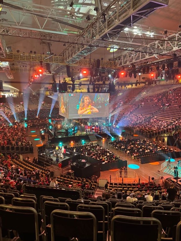 Mnichovská aréna Olympiahalle