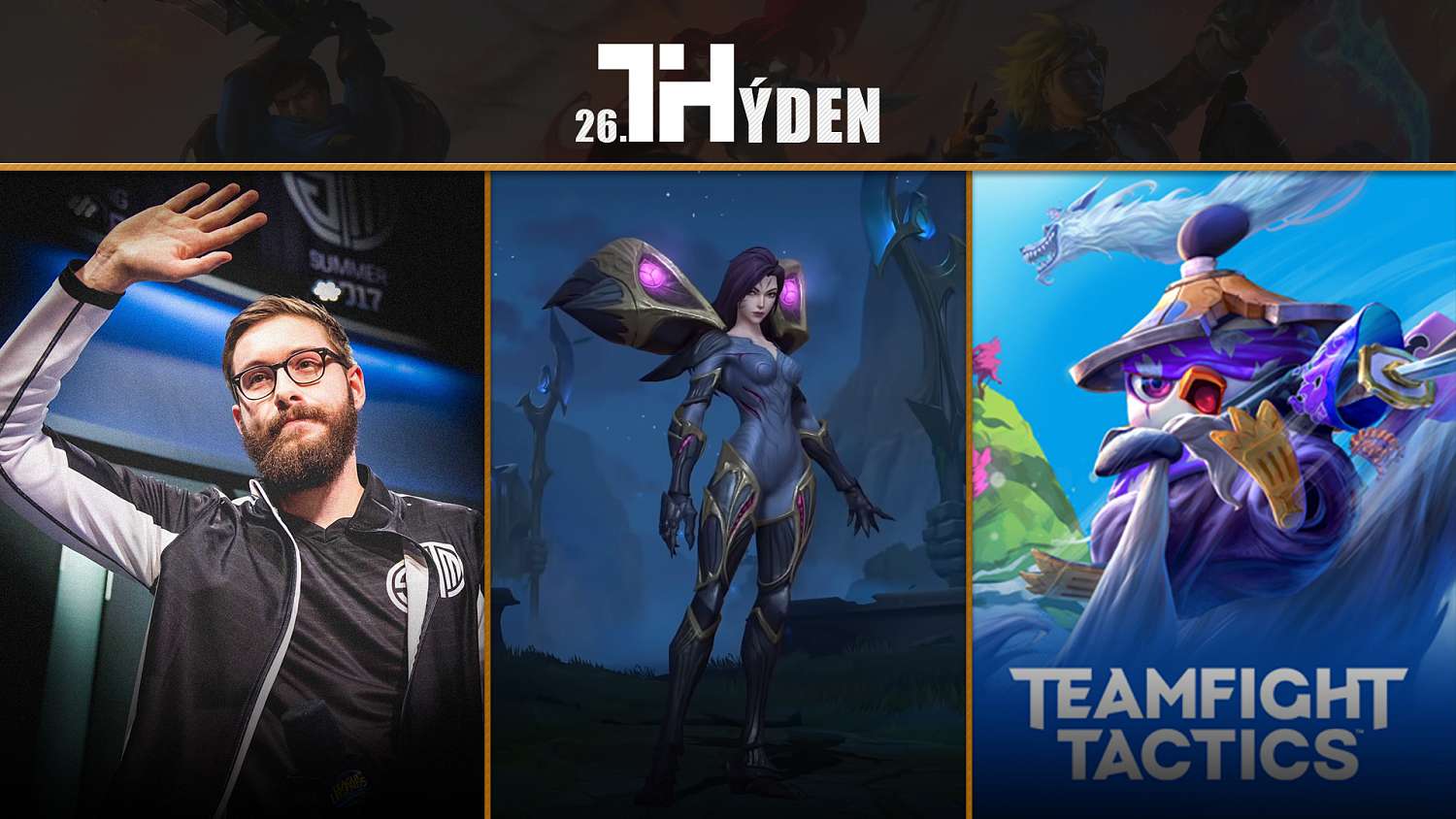 Novinky z uplynulého THýdne: Bjergsen končí, nové postavy pro Wild Rift a TFT patch