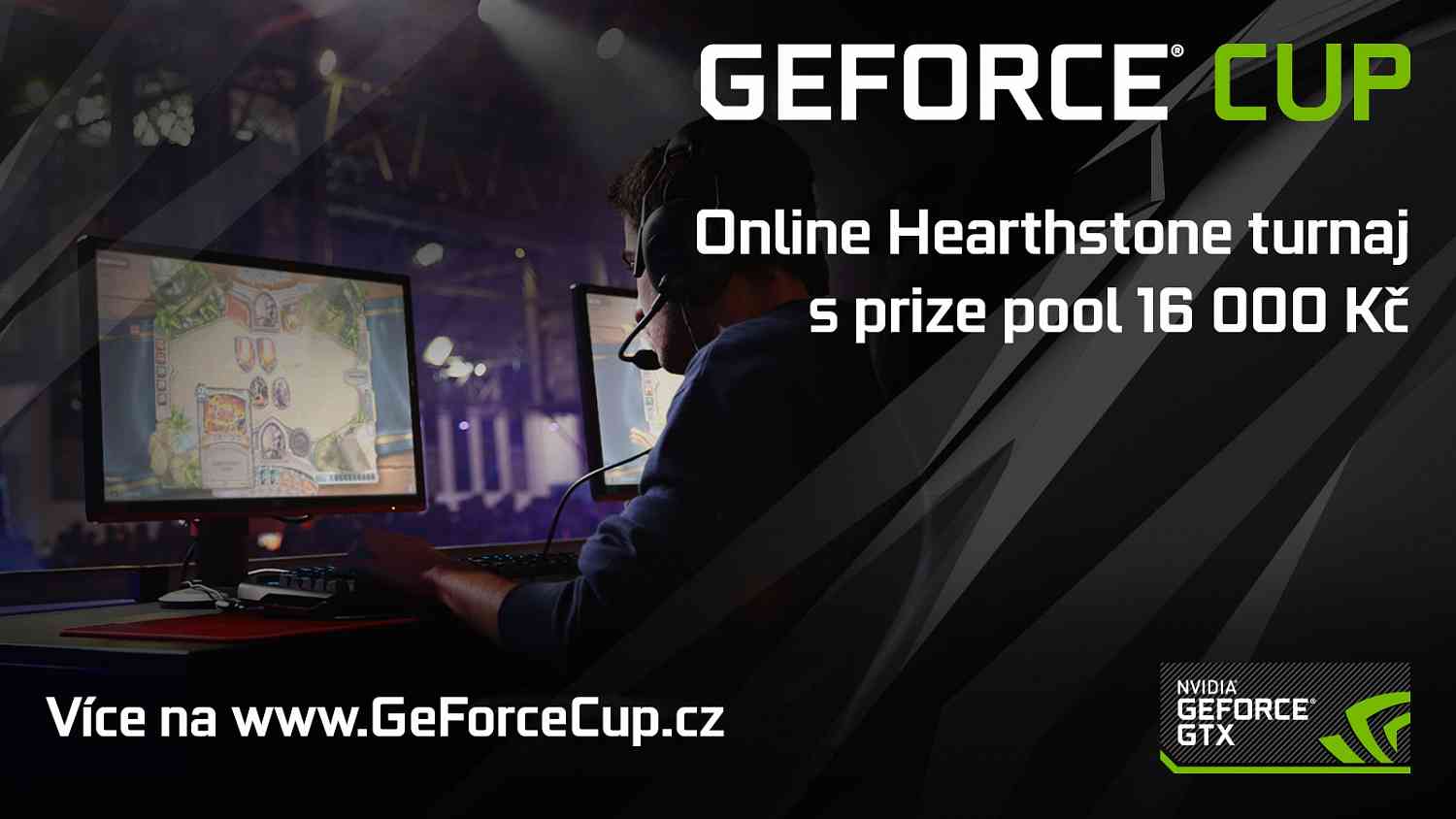 NVIDIA GeForce Cup ve hře Hearthstone s dotací 16 000 korun