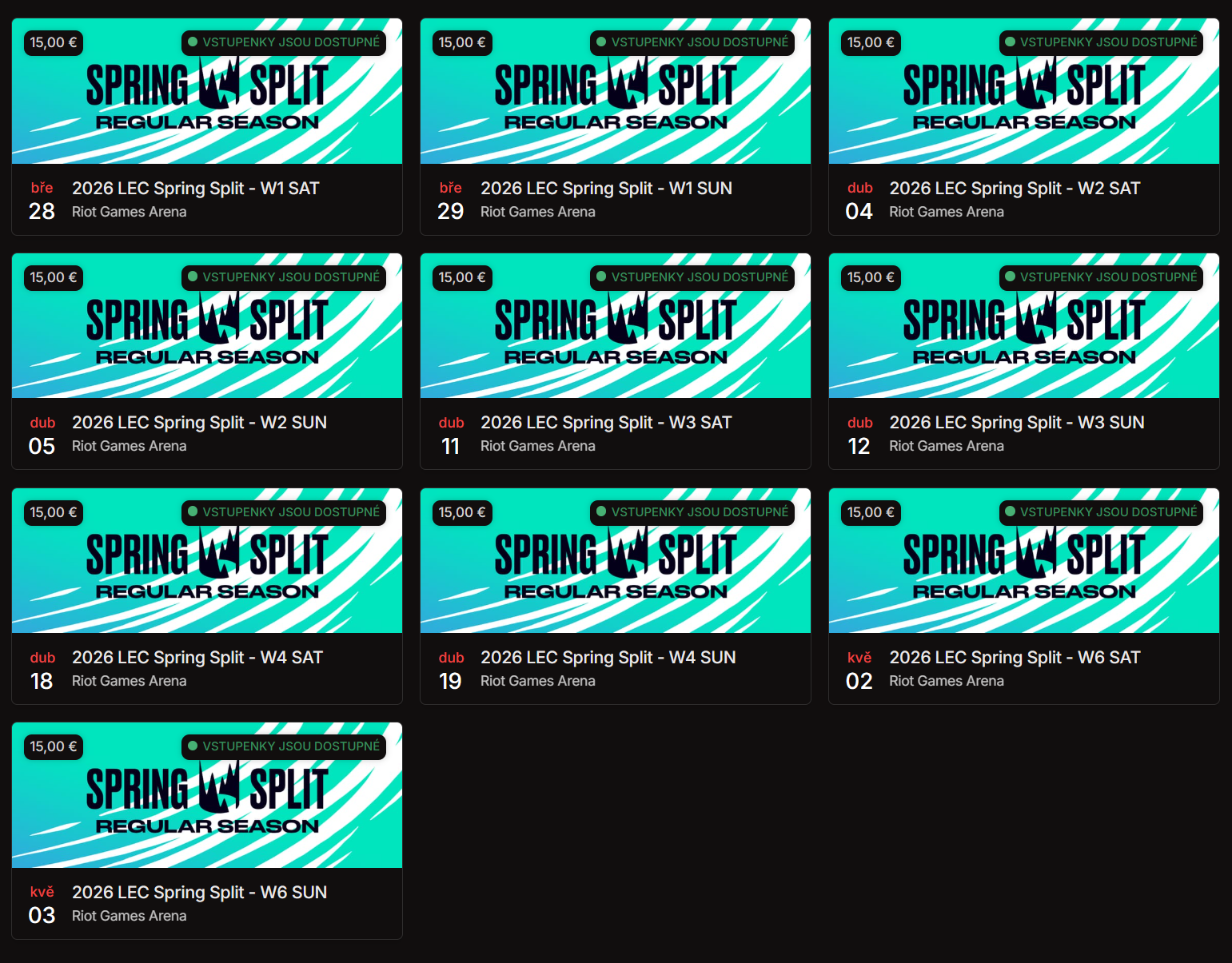 Zpátky do Covid doby? LEC se (ne)bude hrát online