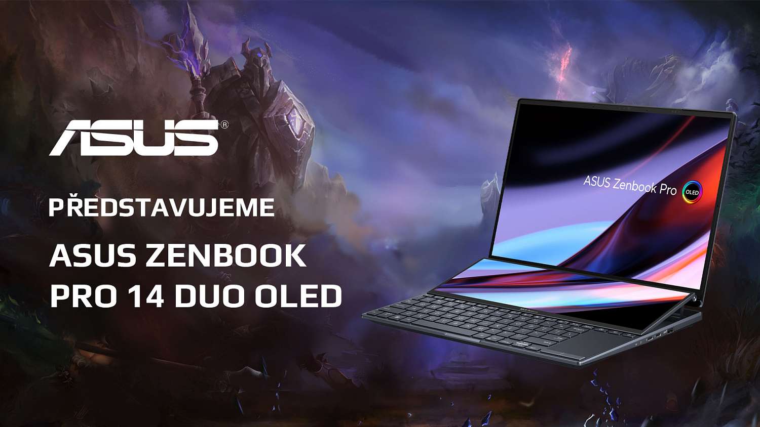 Maximální produktivita v kompaktním těle, Zenbook Pro 14 Duo OLED z vás udělá mistra multitaskingu