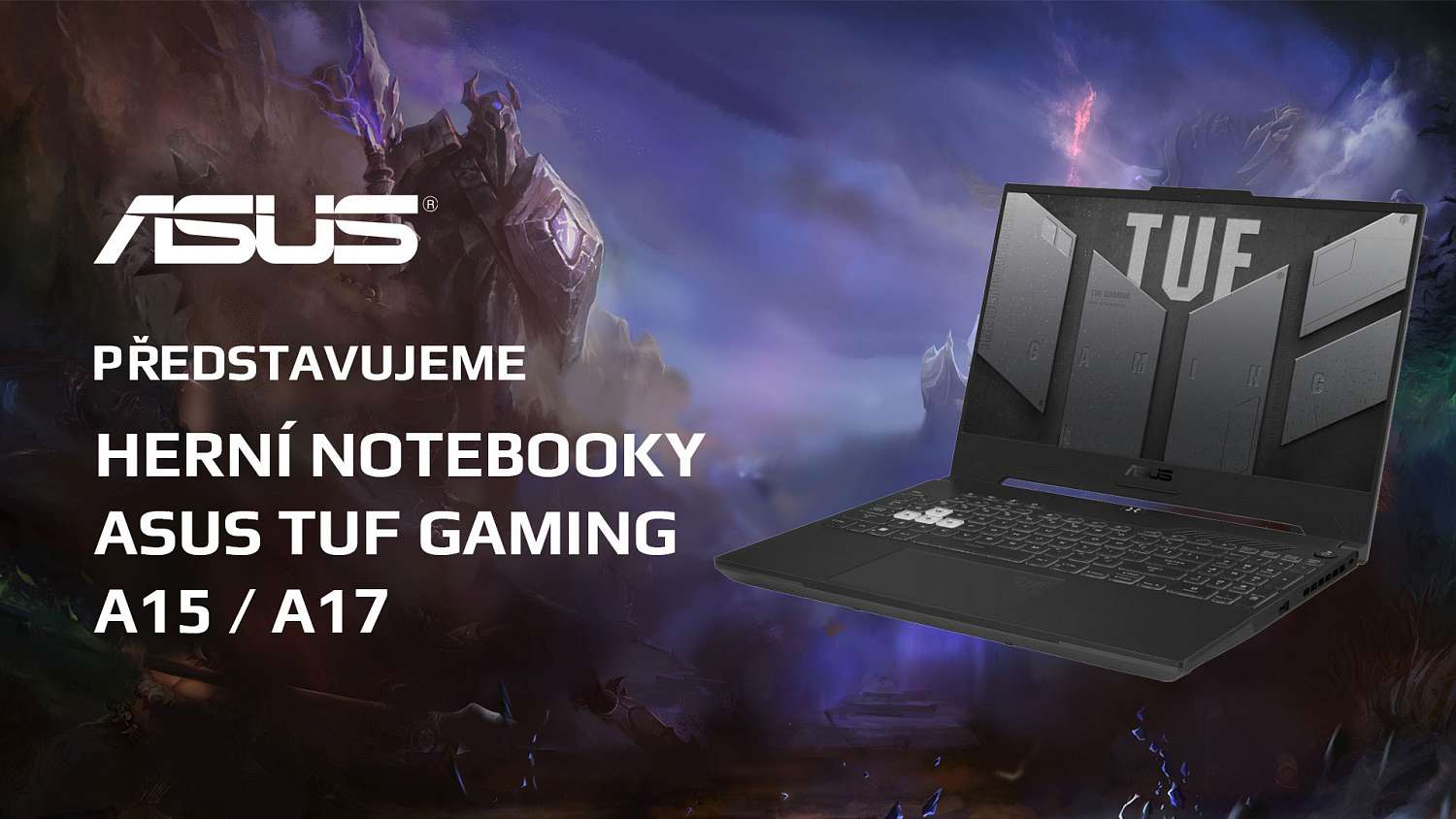 Vybavte se herním notebookem z řady ASUS TUF Gaming s extra slevou