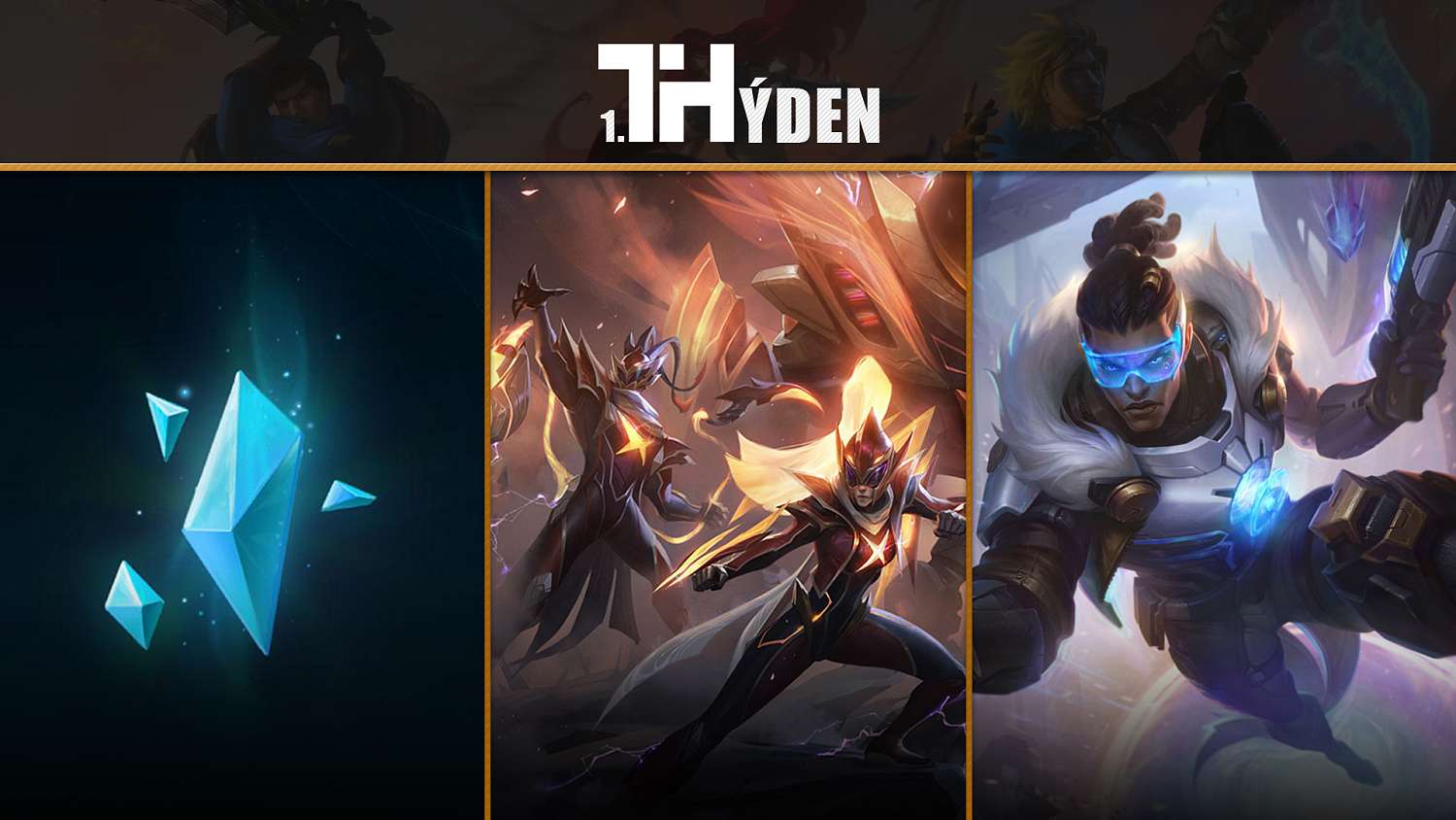 Novinky z uplynulého THýdne: obchod za modrou esenci, nové patche a skiny