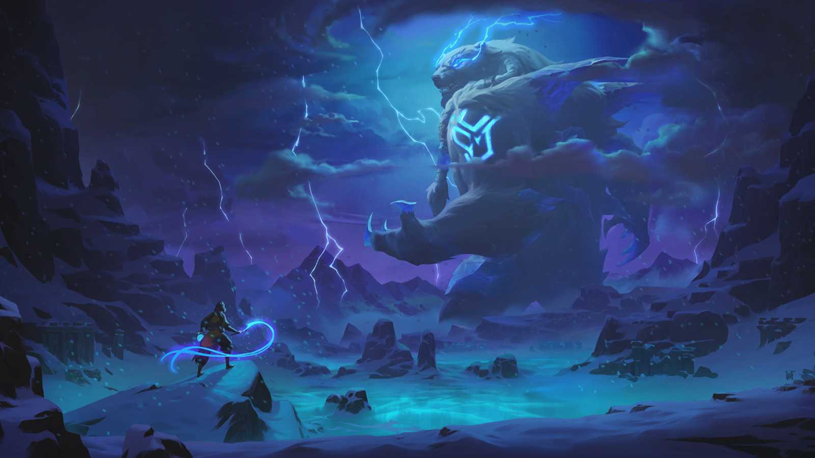 Posledním šampionem v nové aktualizaci LoR je Volibear