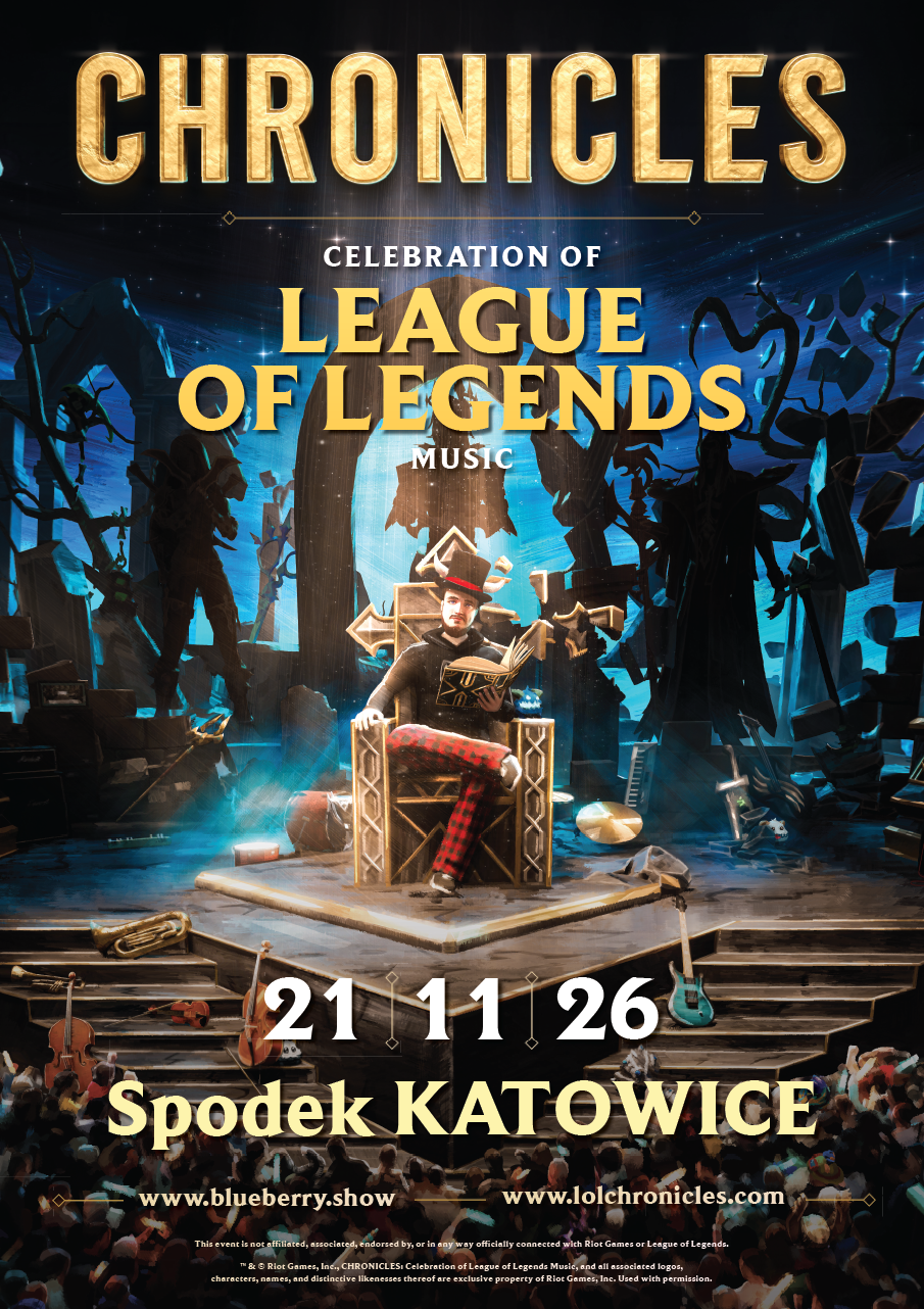 CHRONICLES: Celebration of League of Legends Music přichází do Katowic