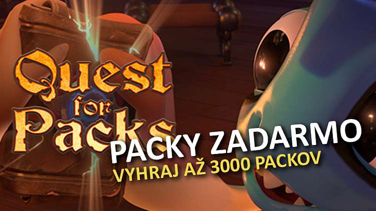 Získať môžeš až 3000 packov. Vďaka novým Questom sa zadarmo zapojíš do súťaže o skvelé výhry