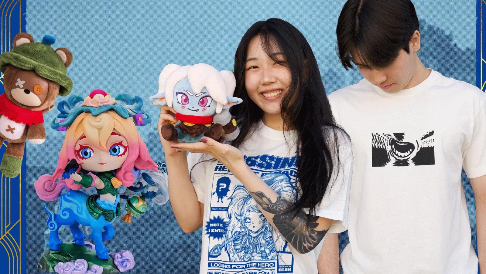 Garen ultí i mimo Rift. Riot přetvořil meme do oficiálního merche