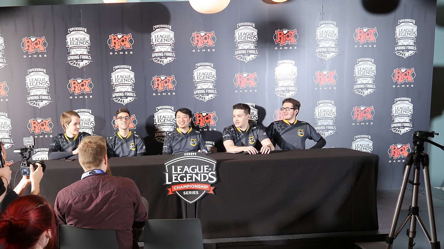 Tisková konference s hráči Splyce