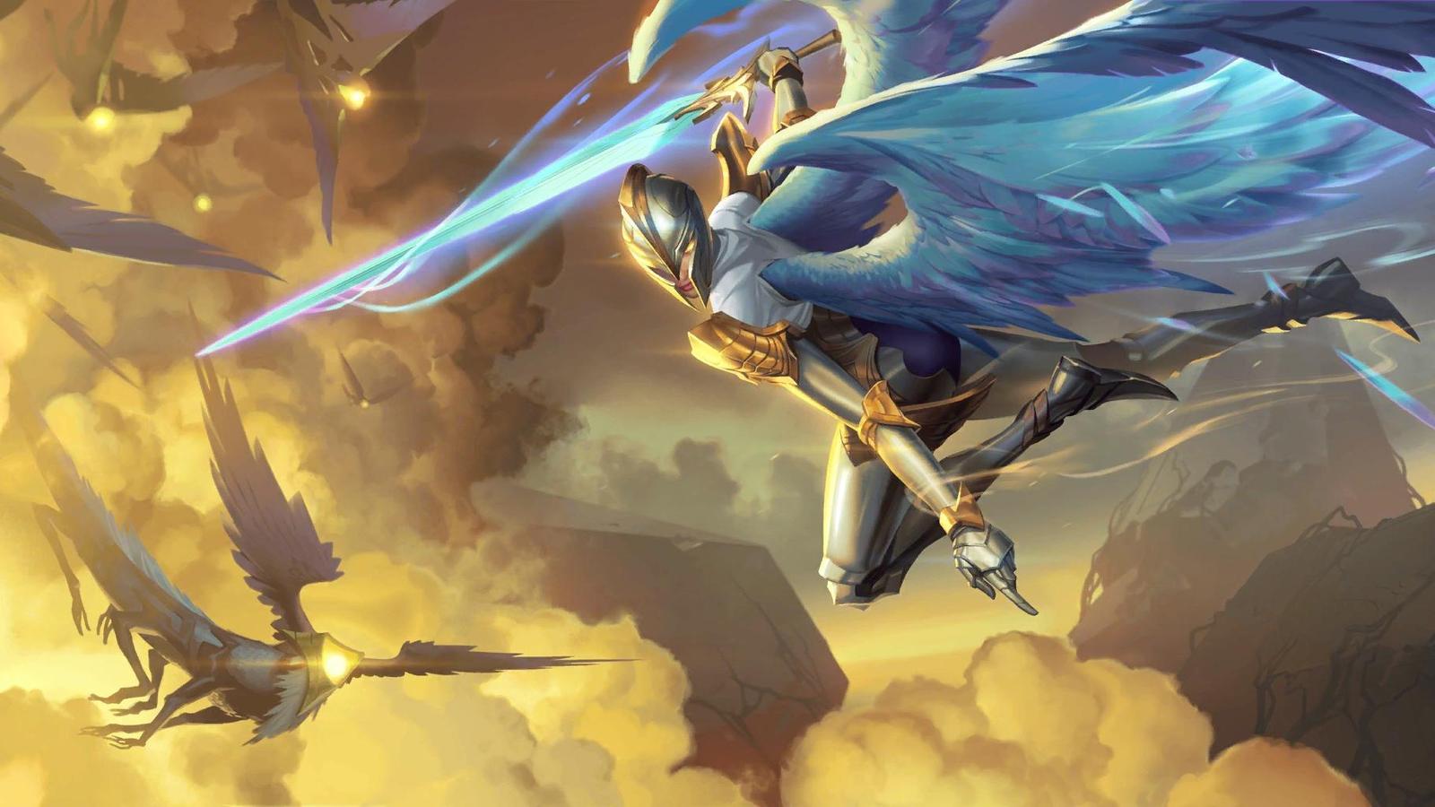 Legends of Runeterra představuje Kayle jako dalšího šampiona pro Path of the Champions