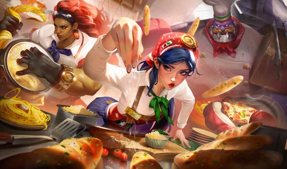 Pasta Maker Illaoi & Pizza Chef Sion & BReadsticks Irelia