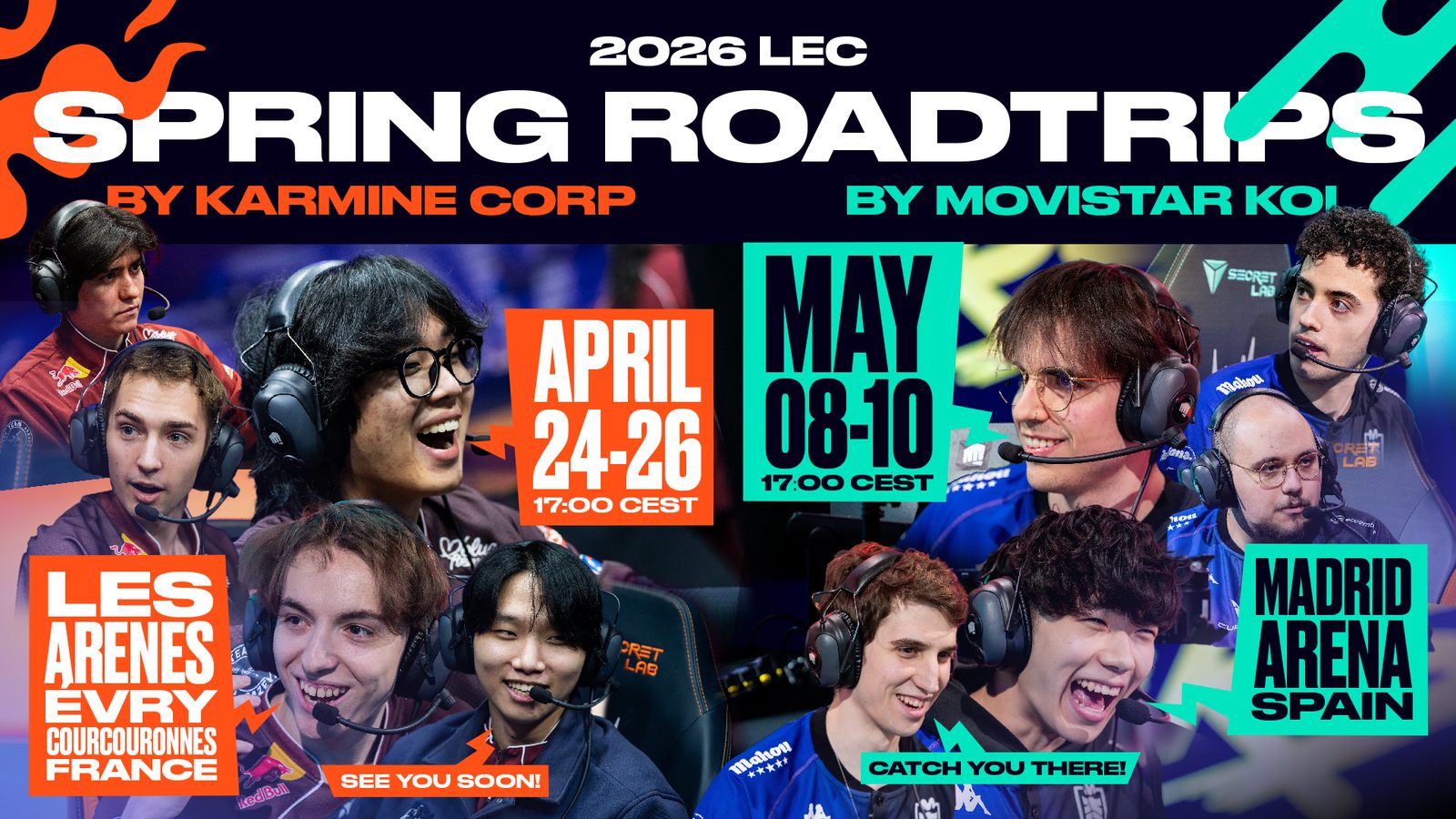 Jarní split LEC - vše, co potřebujete vědět