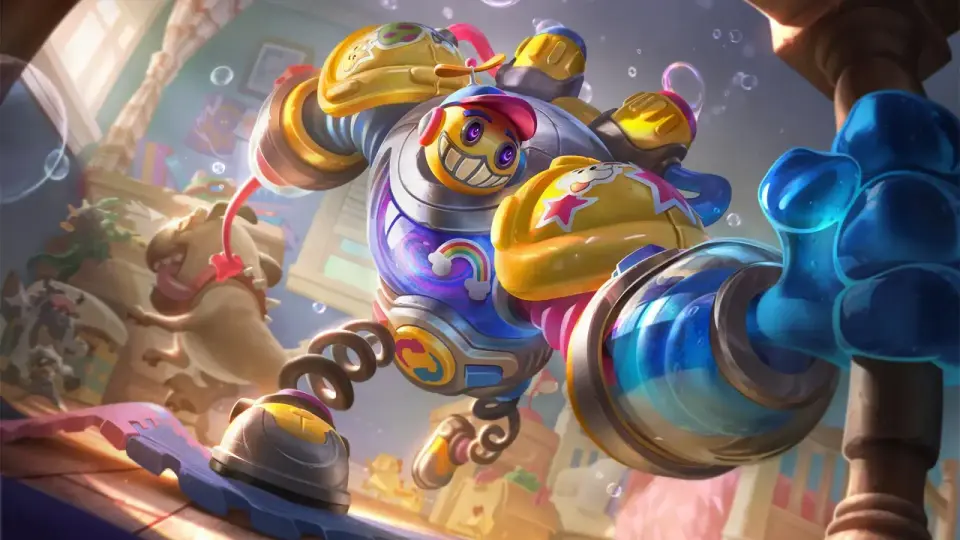 Bubble Bash Blitzcrank