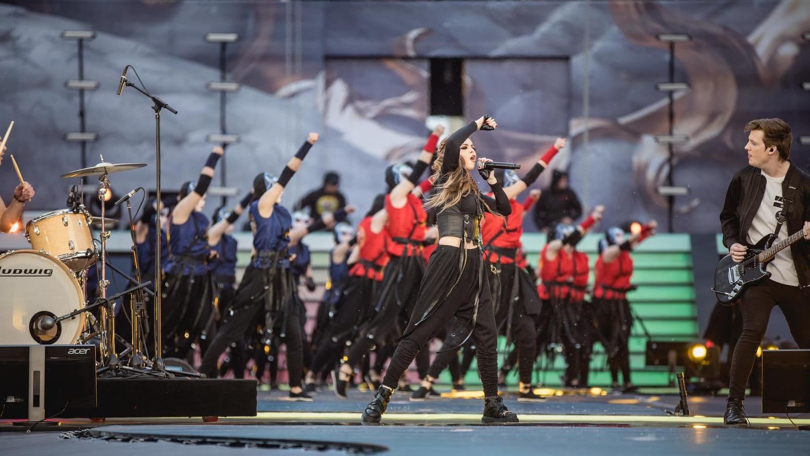 Virtuální drak a olympijský stadion, ceremoniál Worlds 2017 obdržel titul eventu dekády