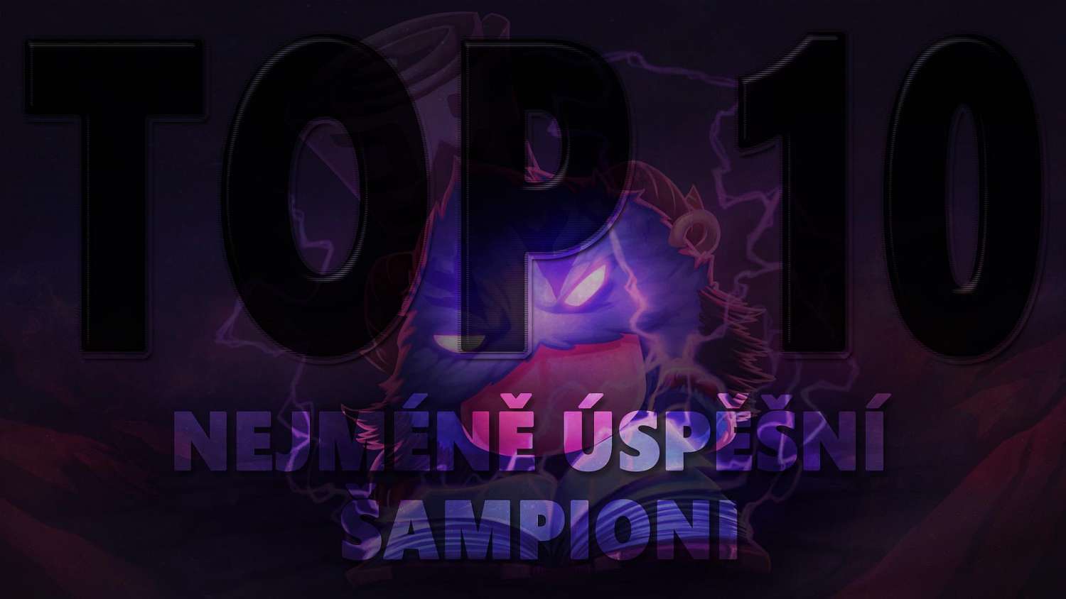 Nejméně úspěšní šampioni v ranked hrách - září 2017