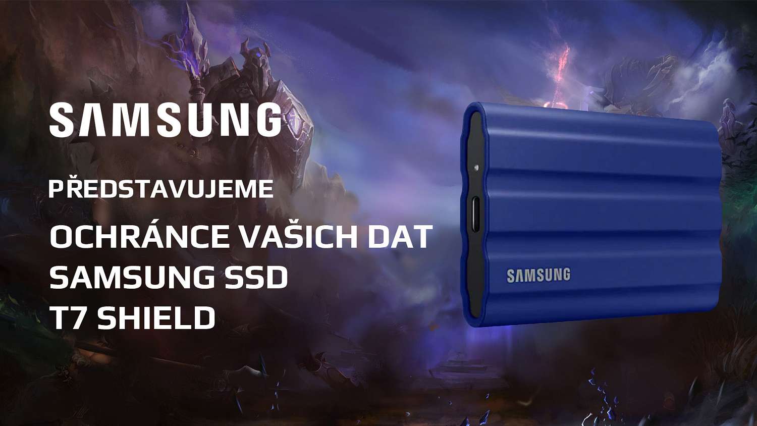 Samsung T7 Shield – rychlý, spolehlivý a nově i extra odolný externí SSD disk