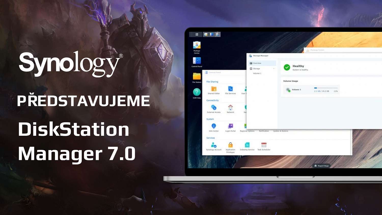 Nově spuštěný DSM 7.0 usnadní zálohování i práci s privátním úložištěm NAS od Synology