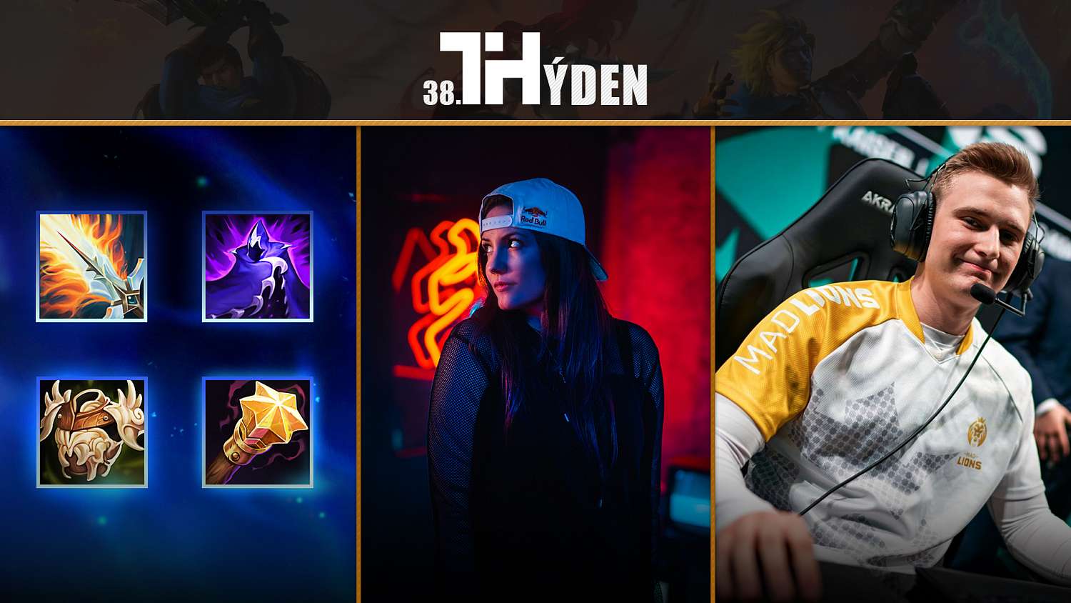 Novinky z uplynulého THýdne: (ne)populární předměty, fronta pro reportované hráče a LEC