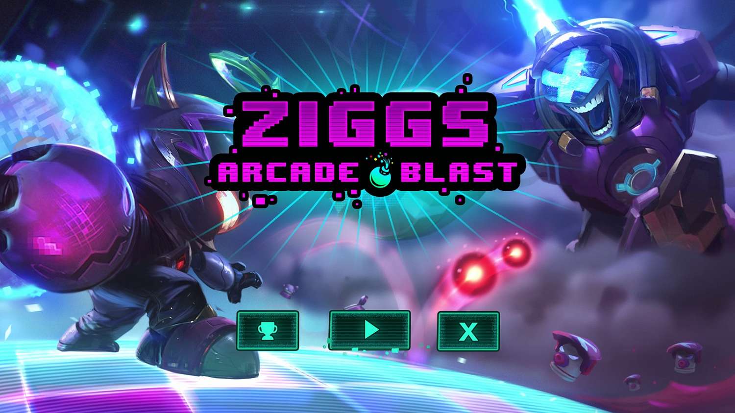 Minihra od Riotu - Ziggs Arcade Blast