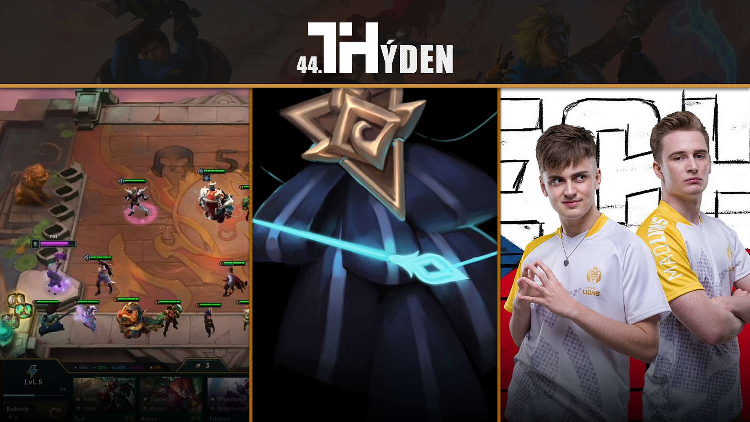 Novinky z uplynulého THýdne: budoucnost TFT, informace o novém šampionovi a esport