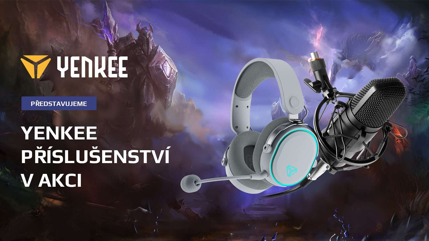 Lepší herní vybavení za rozumnou cenu? S Yenkee to jde!