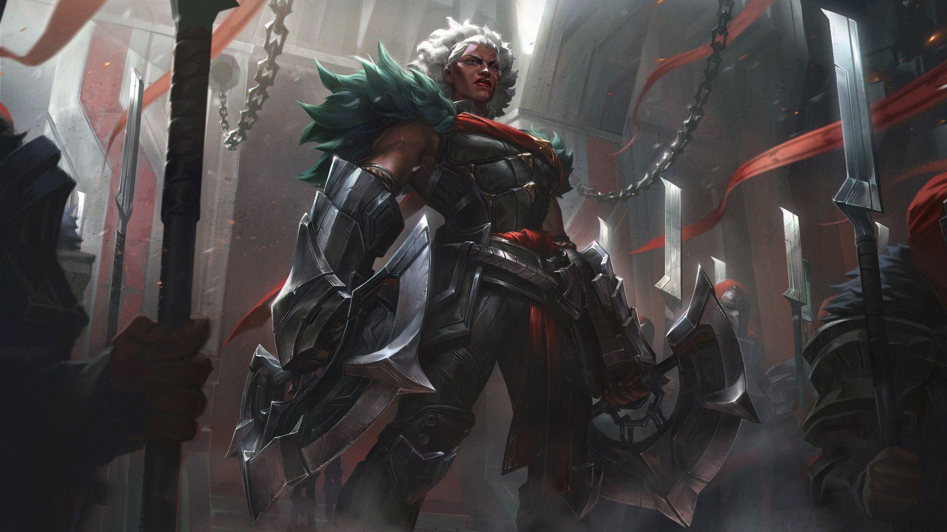 Ambessa je příliš silná, zlobí se hráči. Víme o tom, tvrdí Riot