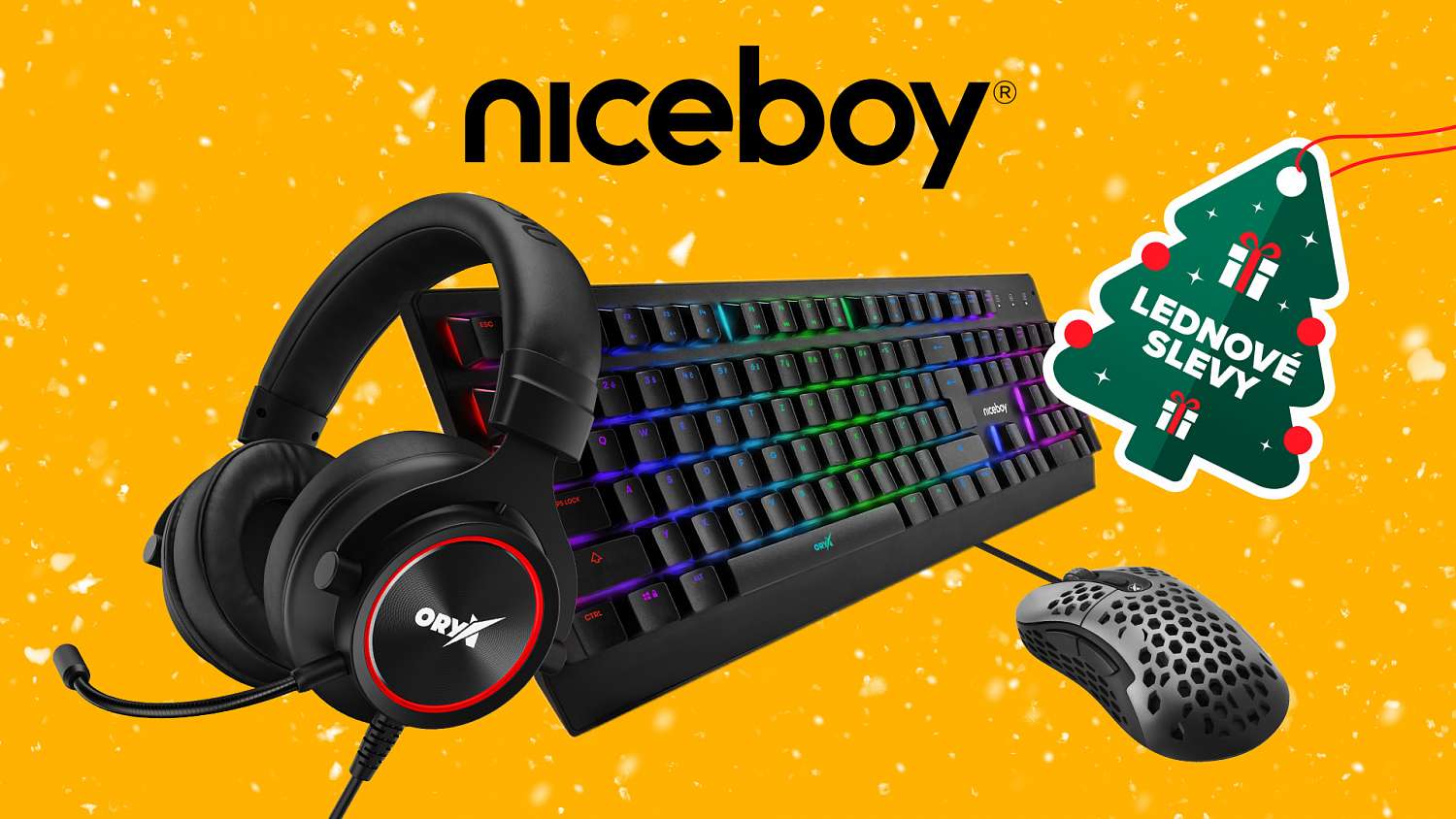 S povánočními slevami od Niceboy ušetří nejen hráči